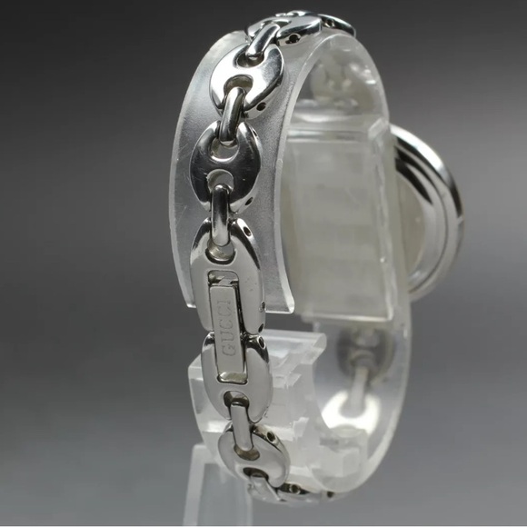 GUCCI Silver Luxury Statement Piece VINTAGE RARE! - Picture 7 of 10